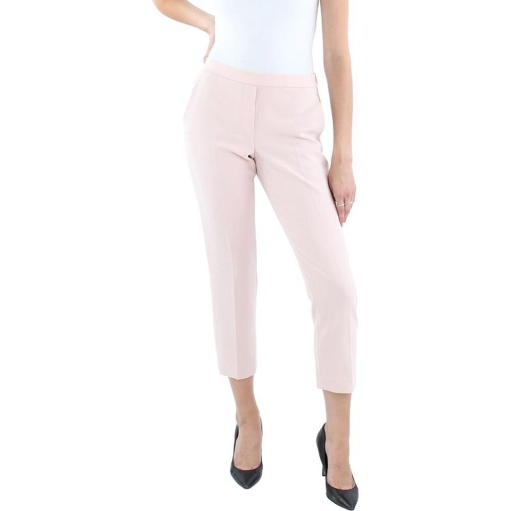 Theory Womens Treeca Pink Pull On Professional Office Pants Trousers NWT
